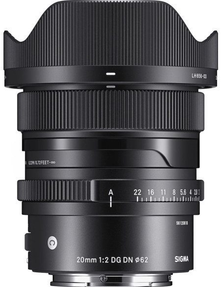 20mm f / 2 dg dn contemporary l-mount