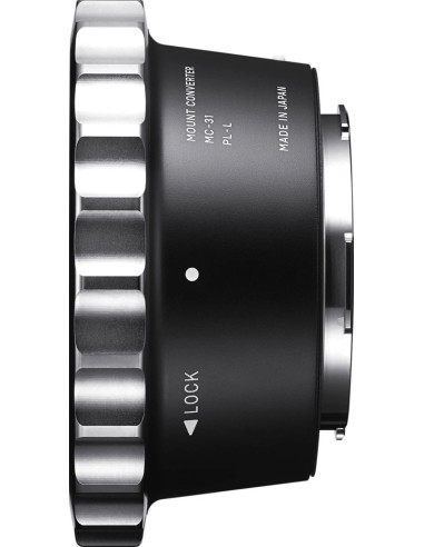 MC-31 adapter from PL targets to L-Mount camera
