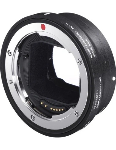 MC-11 adapter from SIGMA SA attack optical to Sony E-mount