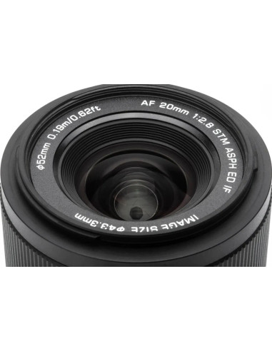 AF 20mm f / 2.8 sony e-mount