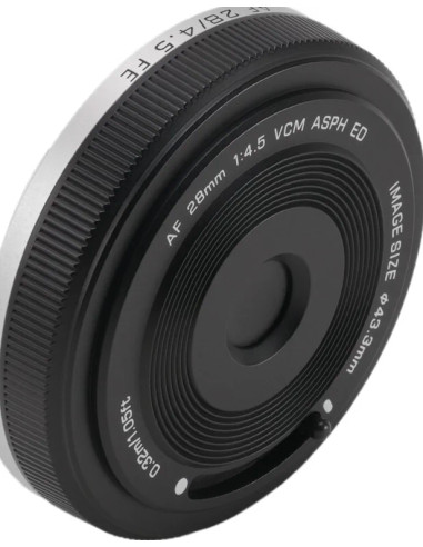 AF 28mm f / 4.5 vcm asph and fe sony e-mount