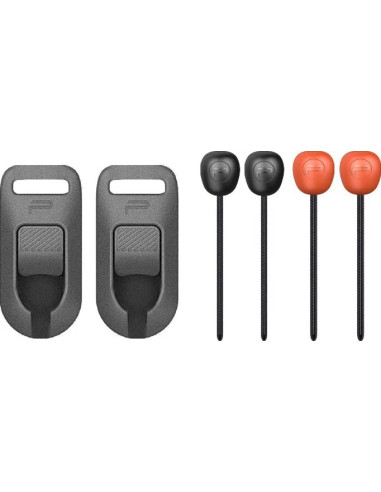 Slim Quick Release Connectors for shoulder strap with eyelets