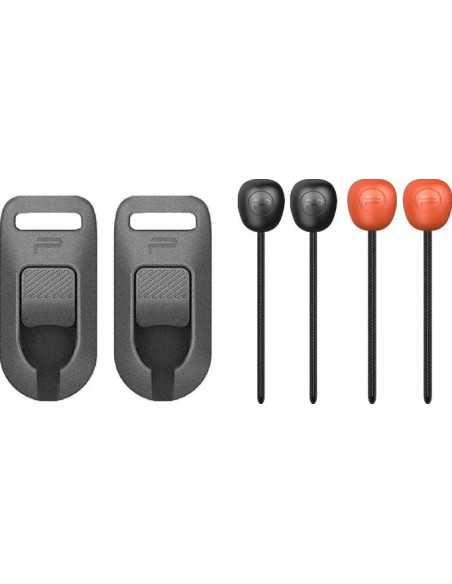 Slim Quick Release Connectors for shoulder strap with eyelets