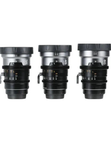 IRONSTAR SET / 1.9 1.5X ANAMORPHIC FULL FRAME CINE (35mm, 45mm, 60mm) Blue Flare EF / PL