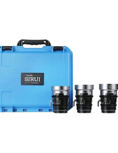 Set IronStar T / 1.9 1.5x Anamorphic Full Frame Cine (35mm, 45mm, 60mm) Neutral Flare EF / PL