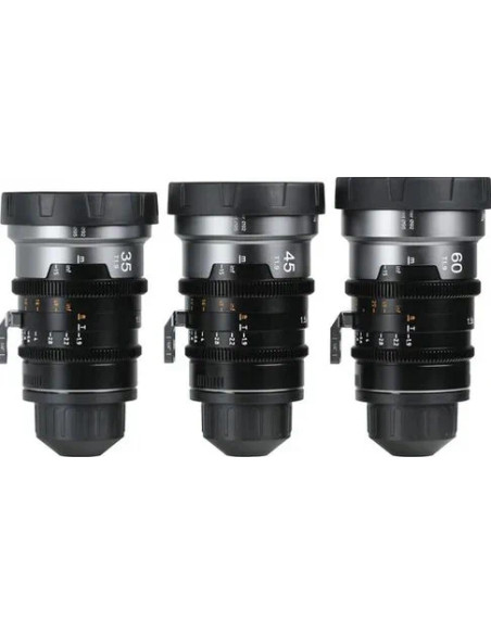 Set IronStar T / 1.9 1.5x Anamorphic Full Frame Cine (35mm, 45mm, 60mm) Neutral Flare EF / PL