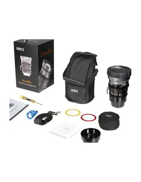 IronStar 45mm T / 1.9 1.5x Anamorphic Full Frame Cine Neutral Flare EF / PL