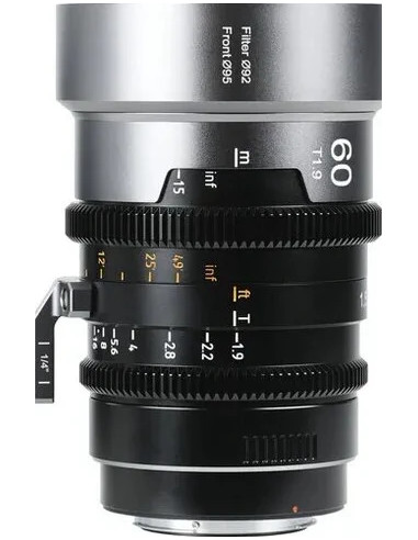 IronStar 60mm T / 1.9 1.5x Anamorphic Full Frame Cine Blue Flare EF / PL