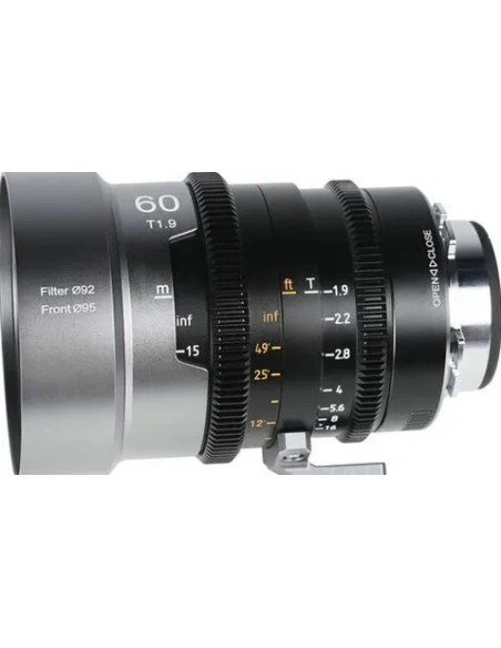 IronStar 60mm T / 1.9 1.5x Anamorphic Full Frame Cine Blue Flare EF / PL