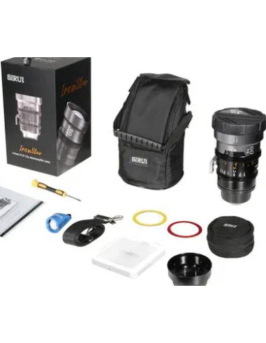 IronStar 60mm T / 1.9 1.5x Anamorphic Full Frame Cine Blue Flare EF / PL