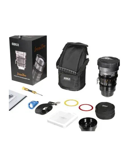 IronStar 60mm T / 1.9 1.5x Anamorphic Full Frame Cine Blue Flare EF / PL