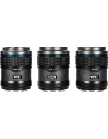 Sniper APS-C AF Fuji X F / 1.2 (23mm, 33mm, 55mm) Black