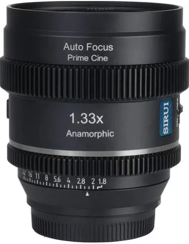 20mm T / 1.8 1.33x S35 AF Anamorphic Sony E-mount Neutral Flare