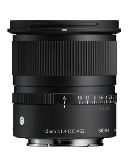 Contemporary 12mm F1.4 DC MILC Ultra-Large Black Lens