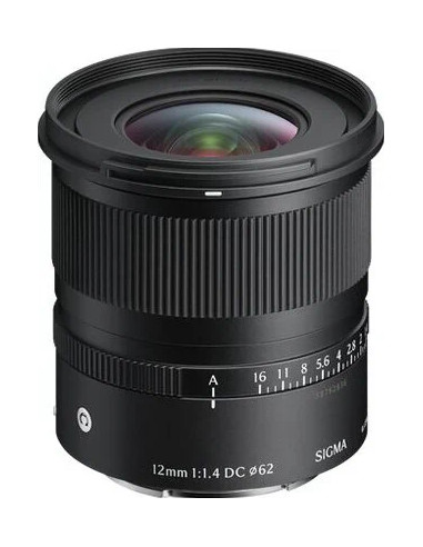 Contemporary 12mm F1.4 DC MILC Ultra-Large Black Lens