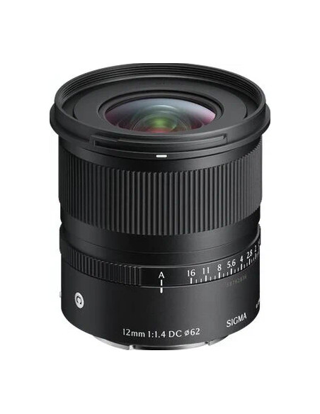 Contemporary 12mm F1.4 DC MILC Ultra-Large Black Lens