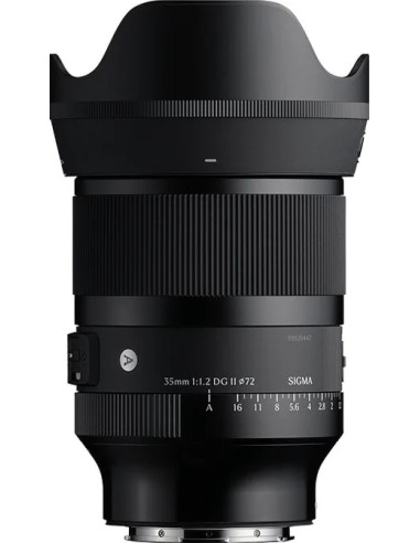 35mm F1.2 DG II Art, Sony-and Milc Black standard objectives