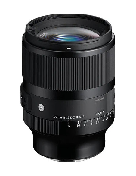 35mm F1.2 DG II Art, Sony-and Milc Black standard objectives