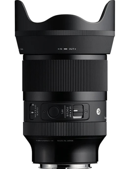35mm F1.2 DG II Art, Sony-and Milc Black standard objectives
