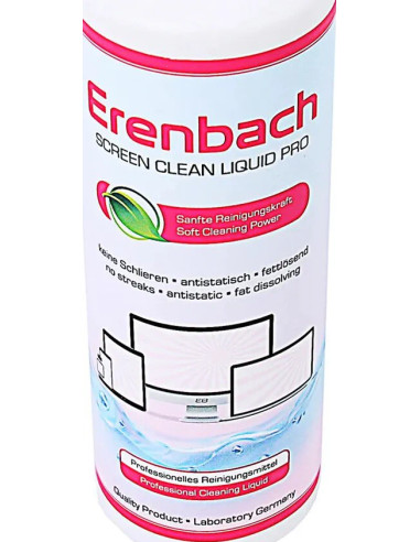 Erenbach 250 ml Professional Cleaning Liquid for Display and Microfiber Cloth 30 x 30 cm