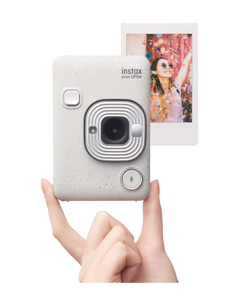Instax Mini Liplay Stone White