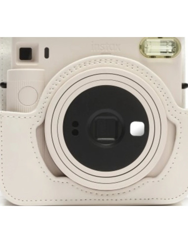Faux leather bag for Instax Square SQ1 Chalk White