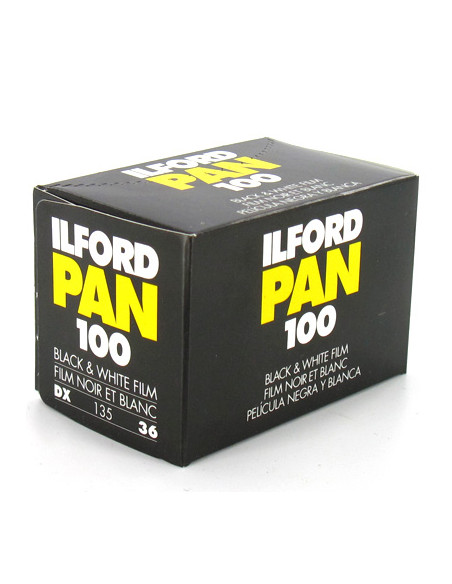 White and black roll Pan 100 35mm 36 photos