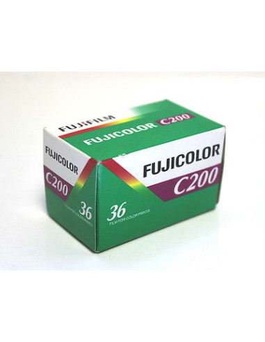 Fujicolor C200 color film 35mm 36 poses EX1 EC EU