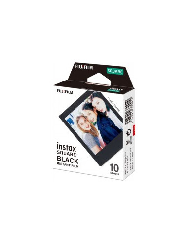 10 Instax Square Films Movie Black Frame