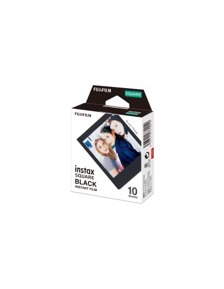 10 Instax Square Films Movie Black Frame