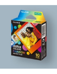 Instant Film for Instax Square SQ10 / SQ6 / SQ1 Rainbow 10 Piece (s) 86 x 72 mm
