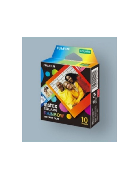 Instant Film for Instax Square SQ10 / SQ6 / SQ1 Rainbow 10 Piece (s) 86 x 72 mm
