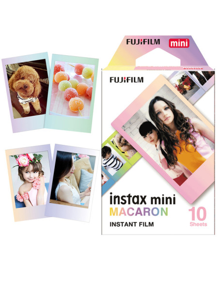 10 Instax Mini Macaroon Films