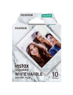 SQUARE 'WHITE MARBLE' FILM FOR SNOTHING 10 PIECE (I) 76.2 x 50.8 mm