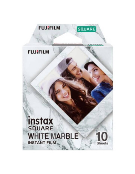 SQUARE 'WHITE MARBLE' FILM FOR SNOTHING 10 PIECE (I) 76.2 x 50.8 mm
