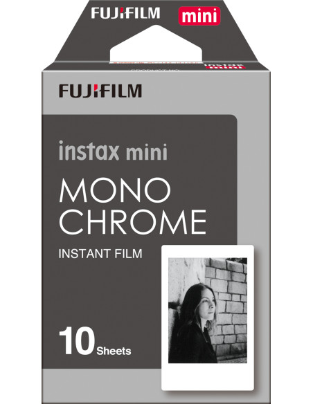 10 Instax Mini Black and White Films