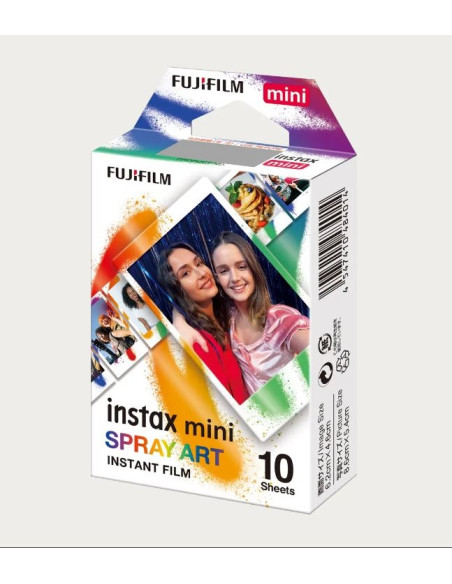 Instax Mini Spray Art Multicolored Film