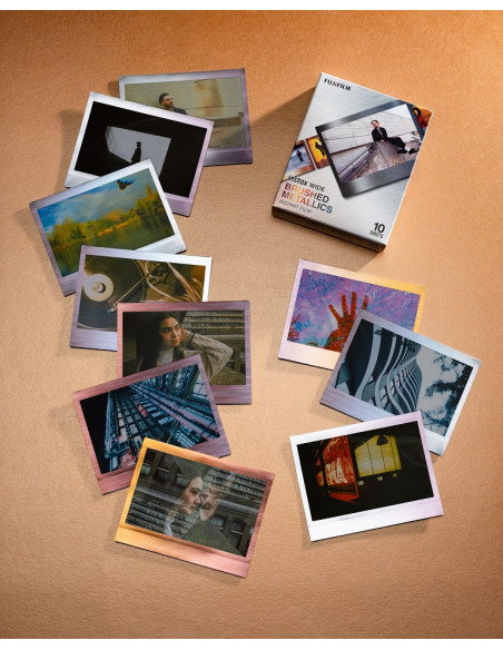 Instax Wide Films (10 Photos) Brushed Metallics