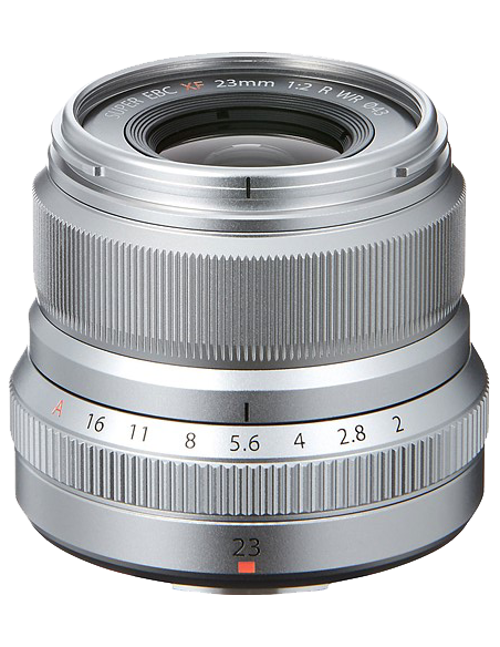 XF 23mm f / 2.0 R WR Silver