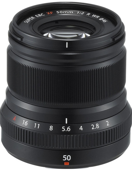 XF 50mm f / 2.0 WR R Fujinon Black