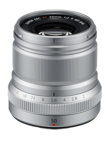 XF 50mm f / 2.0 WR R Fujinon Silver