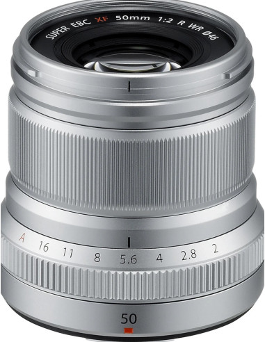 XF 50mm f / 2.0 WR R Fujinon Silver