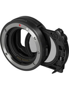 EF-EOS R adapter for Drop-in filter with circular polarizing filter