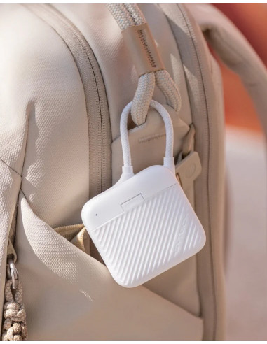 PGYTECH P-GM-396 CreateMate High-Speed Mini Card Reader Case Ivory White