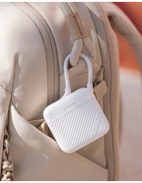 PGYTECH P-GM-396 CreateMate High-Speed Mini Card Reader Case Ivory White