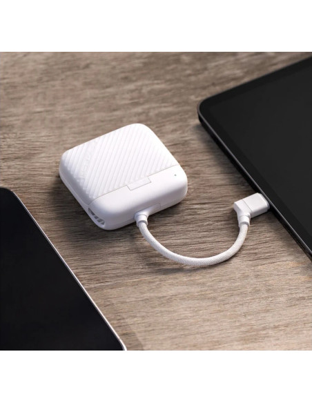 PGYTECH P-GM-396 CreateMate High-Speed Mini Card Reader Case Ivory White