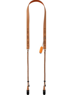 Camera Shoulder Strap Slim Caramel Brown