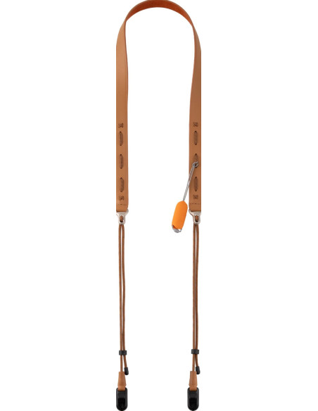 Camera Shoulder Strap Slim Caramel Brown