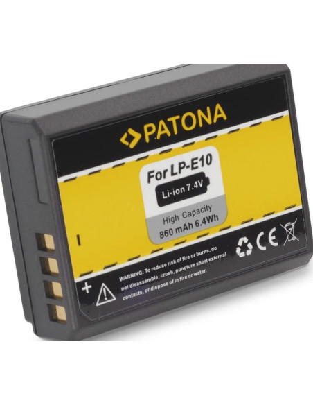 LP-E10 7.4 V 860 mAh