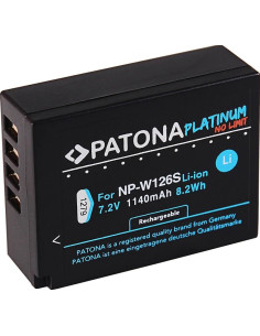 NP-W126S Platinum 7.2 V 1140mAh 2